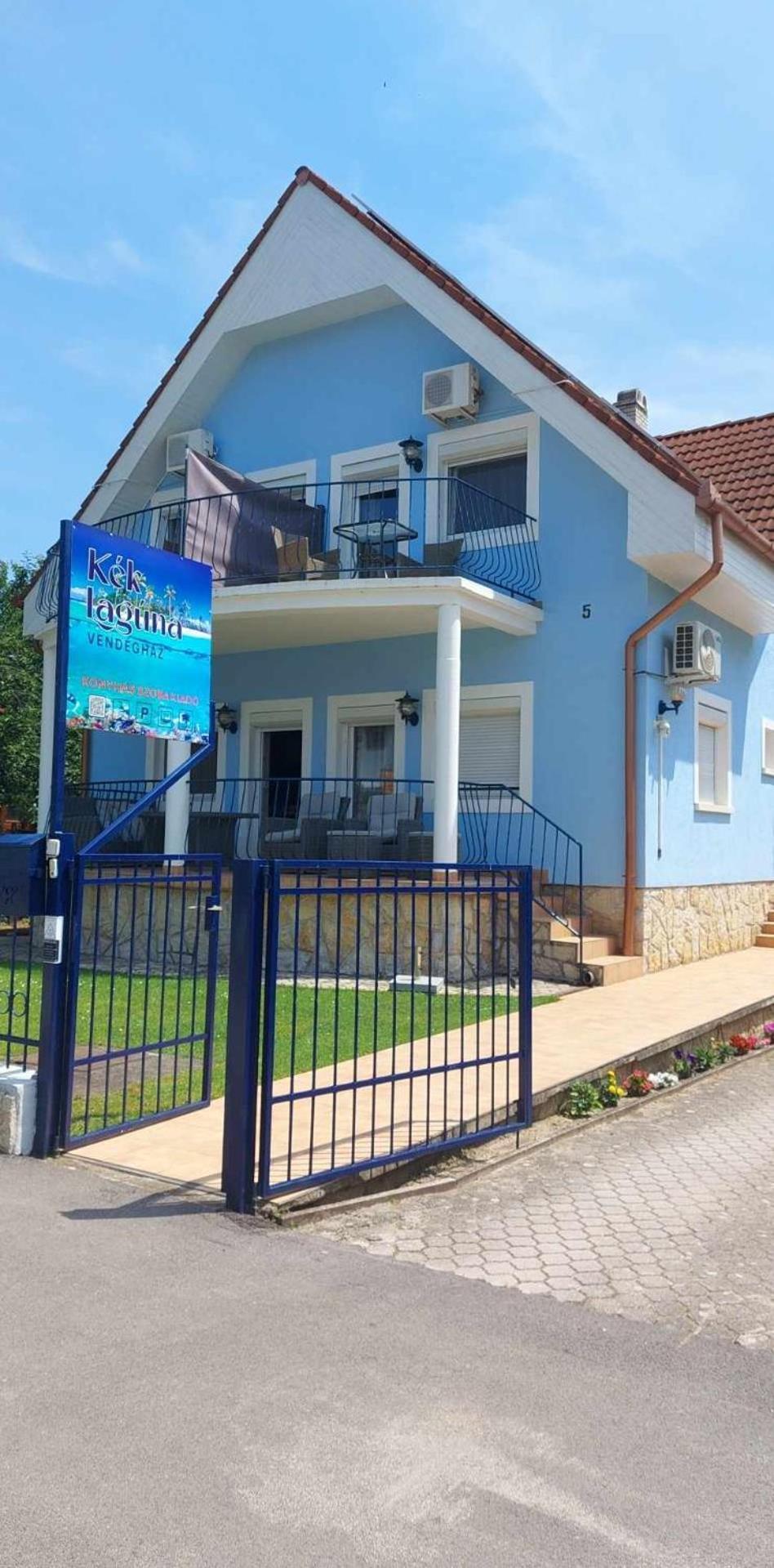 Kék Lagúna Vendégház Balatonfüred Exterior foto